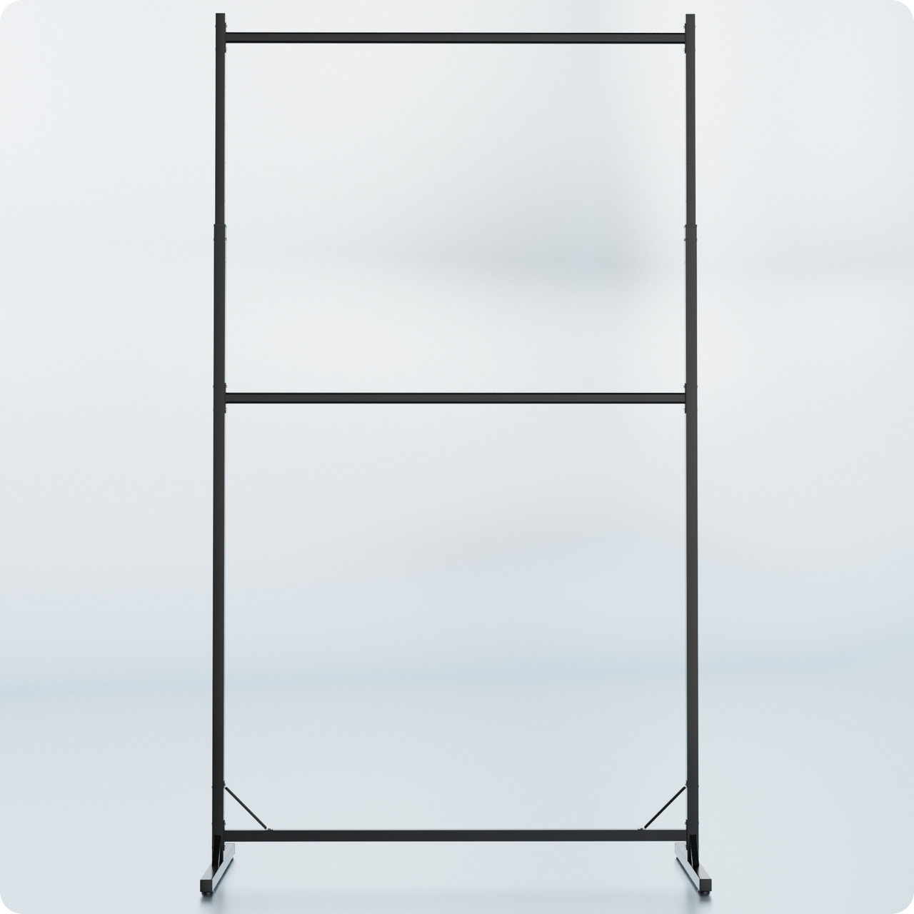 Стійка регульована розбірна "TAIPEI" 1250х2250х500мм. Рейл торговий для одягу, кронштейнів для бутіка., фото 1