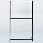 Стійка регульована розбірна "TAIPEI" 1250х2250х500мм. Рейл торговий для одягу, кронштейнів для бутіка., фото 2