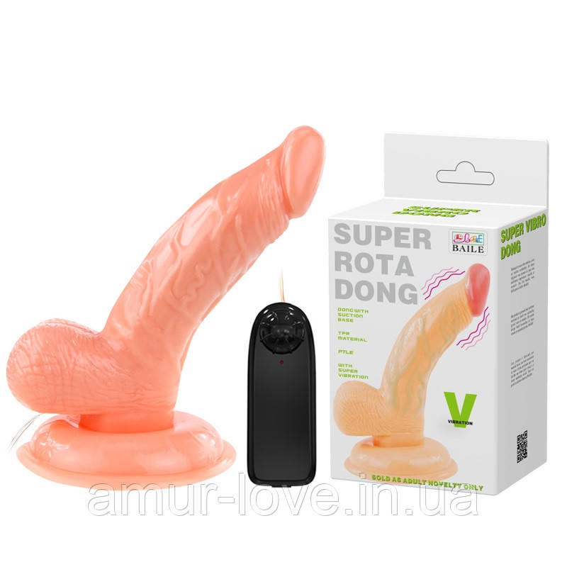 Вібратор Super Rota Dong Flesh Vibration