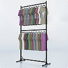 Стійка регульована розбірна "TAIPEI" 1250х2250х500мм. Рейл торговий для одягу, кронштейнів для бутіка., фото 5