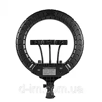 Кільцева світлодіодна лампа Ring Fill Light QX-360 діаметром 36 см з трьома тримачами, фото 5