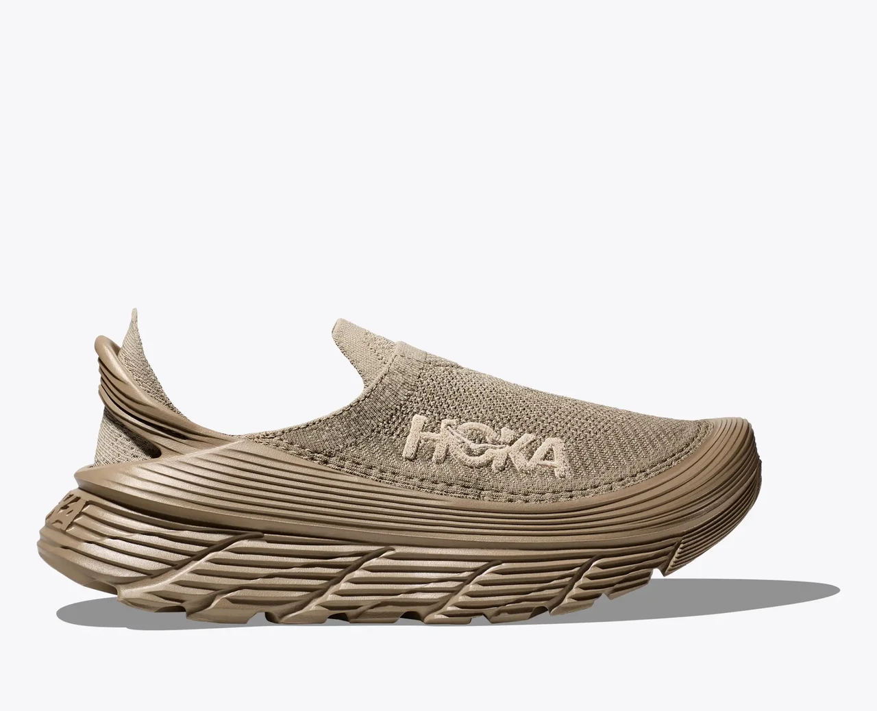 Кросівки для бігу унісекс Hoka One One RESTORE TC 1134532 Dune / Oxford Tan