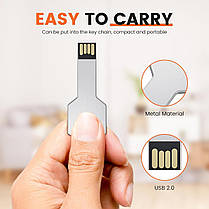 Флеш накопичувач Metal Pendrive key 16GB USB 2.0, фото 5