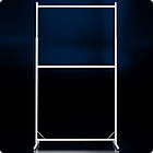 Стійка регульована розбірна "TAIPEI" 1250х2250х500мм. Рейл торговий для одягу, кронштейнів для бутіка., фото 2