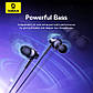 Навушники на роз'єм Type-C з мікрофоном провідні Baseus Encok CZ11 Wired Earphones (Type-C, DAC, 1.1 m). Black, фото 9