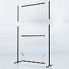 Стійка регульована розбірна "TAIPEI" 1250х2250х500мм. Рейл торговий для одягу, кронштейнів для бутіка., фото 3