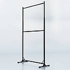 Стійка регульована розбірна "TAIPEI" 1250х2250х500мм. Рейл торговий для одягу, кронштейнів для бутіка., фото 2