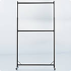 Стійка регульована розбірна "TAIPEI" 1250х2250х500мм. Рейл торговий для одягу, кронштейнів для бутіка., фото 2