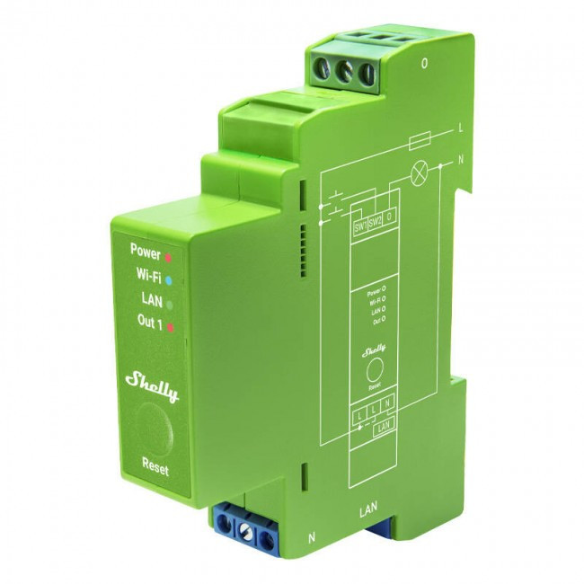 Shelly Pro Dimmer 1 WiFi/Bluetooth