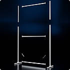 Стійка регульована розбірна "TAIPEI" 1250х2250х500мм. Рейл торговий для одягу, кронштейнів для бутіка., фото 3