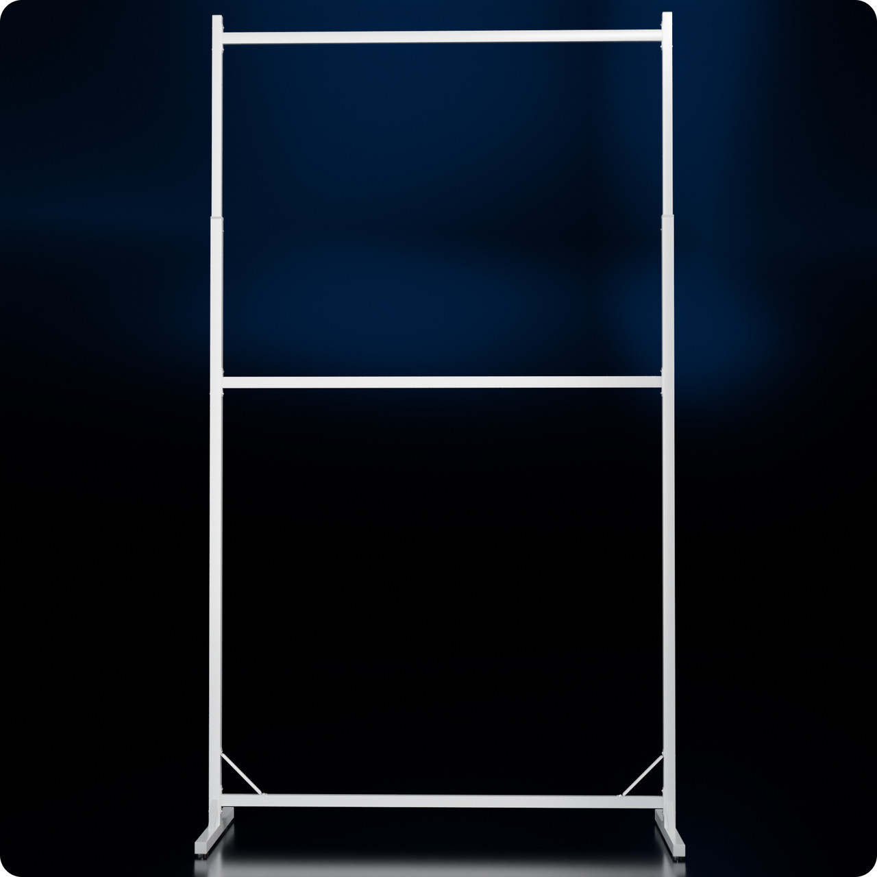 Стійка регульована розбірна "TAIPEI" 1250х2250х500мм. Рейл торговий для одягу, кронштейнів для бутіка., фото 1