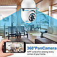 Камера лампа Anbiux E27 Bulb IP Wi-Fi під цоколь E27 з нічним баченням і датчиком руху. iCSee, фото 4