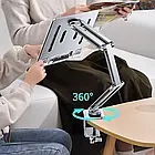 Алюмінієвий 3 секційний універсальний кронштейн Z18L Обертання на 360° Регульована висота OATSBASF, фото 3