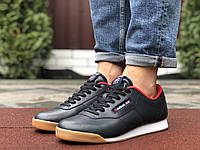 Чоловічі стильні демісезонні кросівки Reebok темно-сині, рібок 42 43 44
