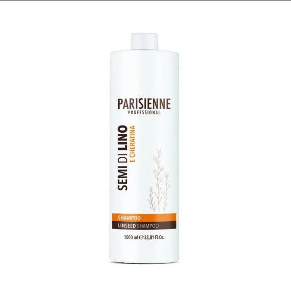 Шампунь відновлюючий Parisienne Professional Semi Di Lino для пошкодженого волосся 1000 мл