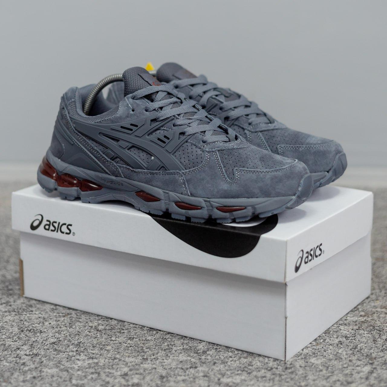 Кросівки чоловічі сірі Asics Gel Kayano Trainer 21 Grey Red (14759)