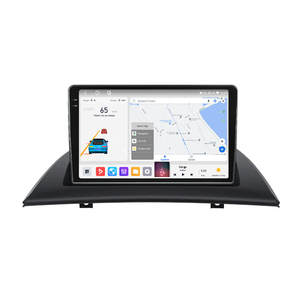 Штатна магнітола Mekede MS 2k BMW X3 E83 (2003 - 2010) CarPlay QleD
