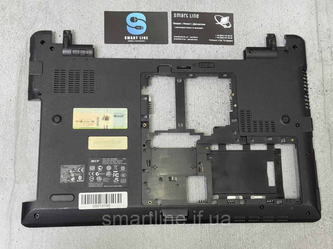 Нижня частина корпусу піддон корито для ноутбука Acer 5810T | 60.4CR19.002