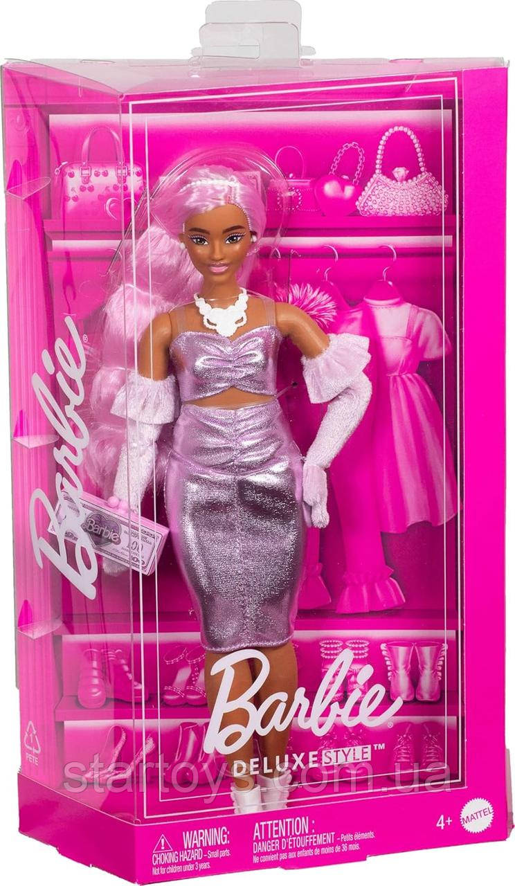 Колекційна Барбі Делюкс #1 Барбікор Barbie Deluxe Style Doll in Barbiecore Outfit HYV25