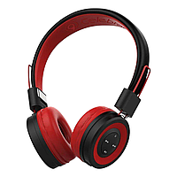 Навушники бездротові Celebrat A4 (Bluetooth/ЗП USB-Micro/Jack 3,5) червоні