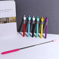 Набір телескопічних указок “Пікмі”, подарунковий, 8 штук /Кольорові указки для школи та дітей, фото 4