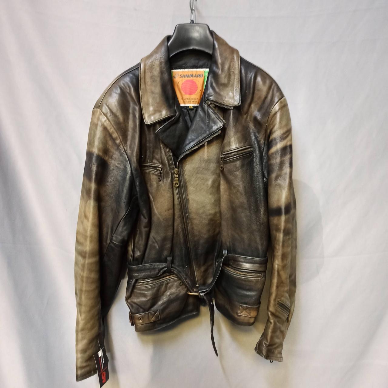 Мотокуртка КОСУХУ SANMARU б/у шкіра