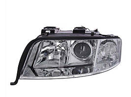 Фара передня Audi A6 C5, A6 Allroad 2001-2005 передн. лів. (ел) (без коректора) (без ламп) (H7/H7) DEPO