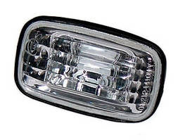 Покажчик повороту Toyota Camry 92-01/Carina II 87-91/LC 91-08 1987-2008 на крилі лев.+прав. білий прозорий. DEPO