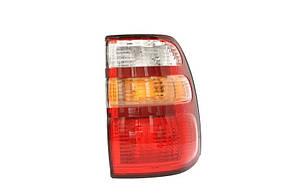 Задній ліхтар Toyota Land Cruiser 100 1998-2004 зовнішній правий біло-жовтий DEPO