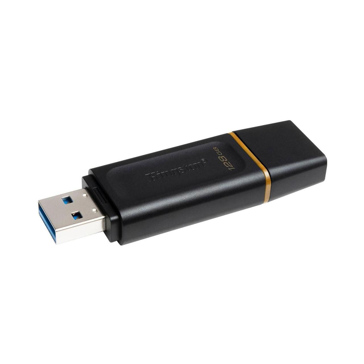 Флеш-накопичувач USB3.2 128GB Kingston DataTraveler Exodia Black/Yellow (DTX/128GB)
