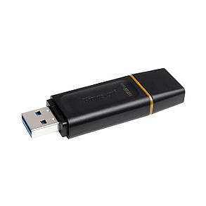 Флеш-накопичувач USB3.2 128GB Kingston DataTraveler Exodia Black/Yellow (DTX/128GB), фото 1
