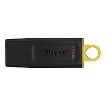 Флеш-накопичувач USB3.2 128GB Kingston DataTraveler Exodia Black/Yellow (DTX/128GB), фото 5