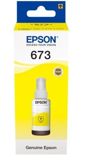 Контейнер із чорнилом Epson 673 Yellow T6734, фото 1