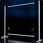 Стійка розбірна "TAIPEI" 1500х1700х500мм. Рейл торговий для одягу, кронштейнів для бутіка., фото 3