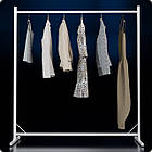 Стійка розбірна "TAIPEI" 1500х1700х500мм. Рейл торговий для одягу, кронштейнів для бутіка., фото 5