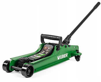 Підкатний гідравлічний домкрат в кейсі 2,5т 85-380мм Wuber W22002