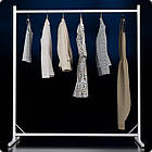 Стійка розбірна "TAIPEI" 1500х1700х500мм. Рейл торговий для одягу, кронштейнів для бутіка., фото 5