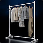 Стійка розбірна "TAIPEI" 1500х1700х500мм. Рейл торговий для одягу, кронштейнів для бутіка., фото 4