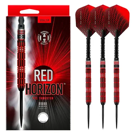 Дротики дартс із вольфраму Red Horizon 90% Harrows Англія 23 грами, фото 1