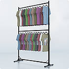 Стійка регульована розбірна "TAIPEI" 1500х2250х500мм. Рейл торговий для одягу, кронштейнів для бутіка., фото 5