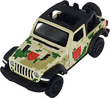 Машинка TechnoDrive серії Шеврони Героїв JEEP WRANGLER RUBICON "ОК "ПІВДЕНЬ"" {1403-piho}