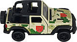 Машинка TechnoDrive серії Шеврони Героїв JEEP WRANGLER RUBICON "ОК "ПІВДЕНЬ"" {1403-piho}, фото 6