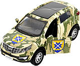 Машинка TechnoDrive серії Шеврони Героїв KIA SPORTAGE R "56 ОМПБр" {1403-piho}, фото 7