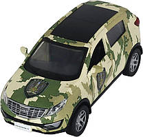 Машинка TechnoDrive серії Шеврони Героїв KIA SPORTAGE R "ДОЗОР" {1403-piho}