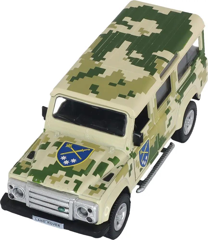 Машинка TechnoDrive серії Шеврони Героїв LAND ROVER DEFENDER "ОК "СХІД" {1403-piho}, фото 1