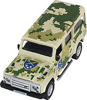 Машинка TechnoDrive серії Шеврони Героїв LAND ROVER DEFENDER "ОК "СХІД" {1403-piho}