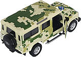 Машинка TechnoDrive серії Шеврони Героїв LAND ROVER DEFENDER "ОК "СХІД" {1403-piho}, фото 9