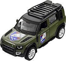 Машинка TechnoDrive серії Шеврони Героїв LAND ROVER DEFENDER 110 "25 ОВДБр" {1403-piho}