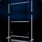 Стійка регульована розбірна "TAIPEI" 1500х2250х500мм. Рейл торговий для одягу, кронштейнів для бутіка., фото 3