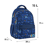 Рюкзак шкільний GoPack Education Crazy Skate GO25-182M-7, фото 2